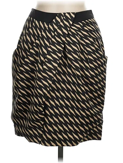 Pre-owned Fei Casual Skirt In Black