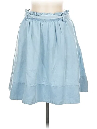Pre-owned Fei Denim Skirt In Blue
