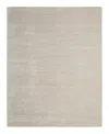 Feizy Abbott 8a24f Area Rug, 5' X 8' In Silver