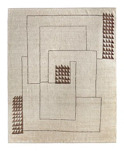 Feizy Agape 69h7f Area Rug, 2' X 3' In Neutral