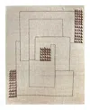 Feizy Agape 69h7f Area Rug, 2' X 3' In Neutral