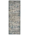 Feizy Akhari 6713677f Runner Area Rug, 2'10 X 7'10 In Grey/ivory