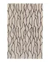 Feizy Alaina R8734 Runner Area Rug, 2'6 X 8' In Black