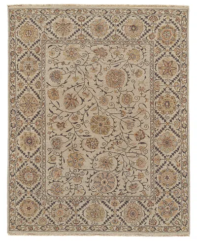 Feizy Amherst 7390759f Area Rug, 2' X 3' In Tan/grey