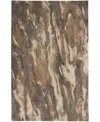 Feizy Amira Ami8632f Area Rug, 5' X 8' In Brown/grey