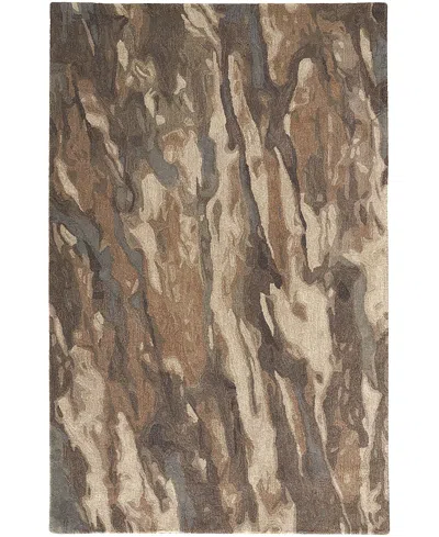 Feizy Amira Ami8632f Area Rug, 5' X 8' In Brown/grey
