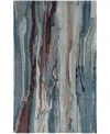 Feizy Amira Ami8634f Area Rug, 8' X 10' In Blue/red