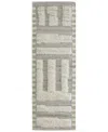 Feizy Ashby 8909f 2'6"x10' Runner Area Rug In Multi