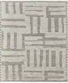 Feizy Ashby 8909f 3'6"x5'6" Area Rug In Gray