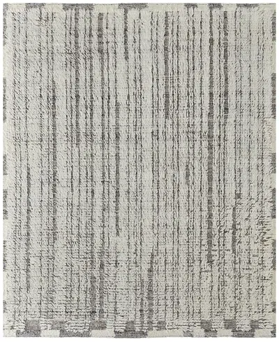 Feizy Ashby Ash8906f Area Rug, 2' X 3' In Ivory/gray