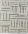 Feizy Ashby Ash8909f Area Rug, 5'6 X 8'6 In Gray/ivory