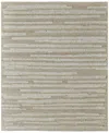 Feizy Ashby Ash8910f Area Rug, 2' X 3' In White/tan