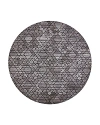 FEIZY ASHER 8638766F ROUND AREA RUG, 8' X 8'