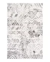 Feizy Asher 8638771f Area Rug, 5' X 8' In Gray White