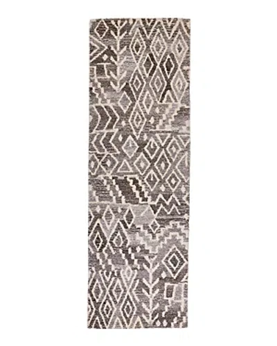 Feizy Asher 8638771f Runner Area Rug, 2'6 X 8' In Gray White