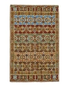 Feizy Ashi 5276130f Area Rug, 2' X 3' In Brown Tan