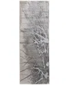 Feizy Astra 39l5f 2'10"x7'10" Runner Area Rug In Gray