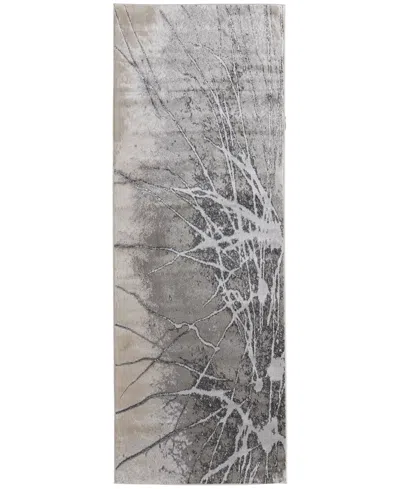 Feizy Astra 39l5f 2'10"x7'10" Runner Area Rug In Gray