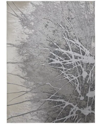 Feizy Astra 39l5f 3'11"x6' Area Rug In Gray