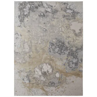 Feizy Astra Abstract Indoor Gray Area Rug 39l3f 8' X 10'