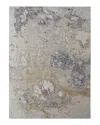 Feizy Astra Ara39l3f Area Rug, 6'7 X 9'6 In Gray Gold