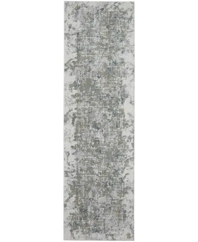Feizy Atwell 3146f 2'8"x10' Runner Area Rug In Green