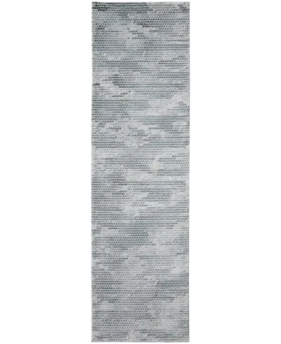 Feizy Atwell 3171f 2'8"x10' Runner Area Rug In Gray