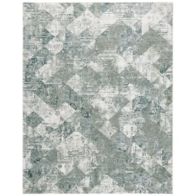 Feizy Atwell Abstract Indoor Green Area Rug 3868f 5'-3" X 7'-6"