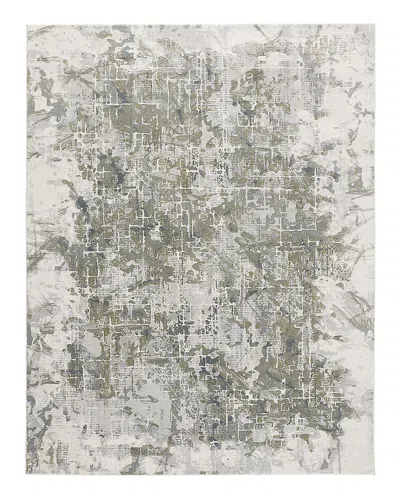 Feizy Atwell Atl3146f Area Rug, 3' X 5' In Green Gray