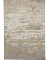 Feizy Aura 3567f 5'x8' Area Rug In Ivory,gold