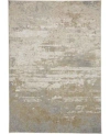 Feizy Aura 3567f 5'x8' Area Rug In Ivory,gold
