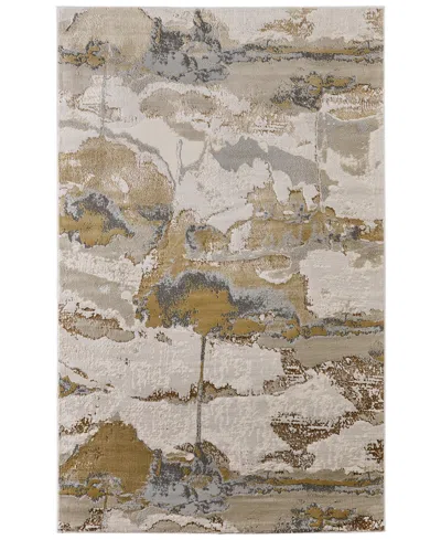 Feizy Aura 3737f 3'11"x6' Area Rug In Multi
