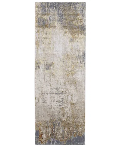 Feizy Aura 39lnf 2'10"x7'10" Runner Area Rug In Multi