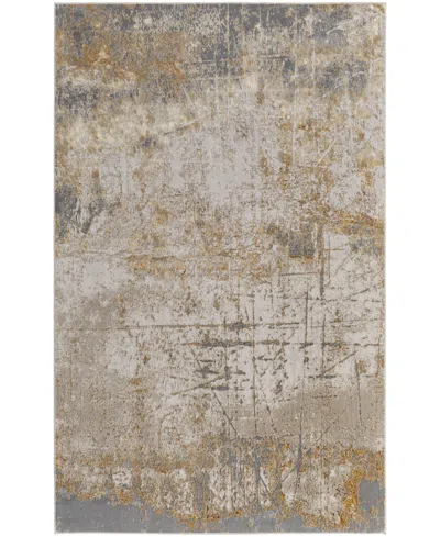 Feizy Aura 39lnf 5'x8' Area Rug In Brown