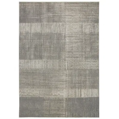 Feizy Aura Abstract Indoor Gray Area Rug 3736f 1'-8" X 2'-10"
