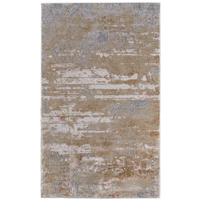 Feizy Aura Abstract Indoor Ivory Area Rug 3567f 1'-8" X 2'-10" In Multi