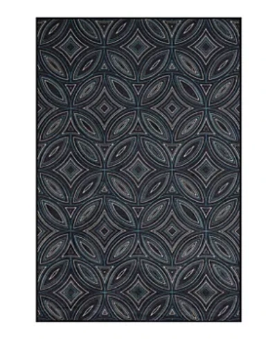 Feizy Azeri 5963841f Area Rug, 7'10 X 11' In Black Multi