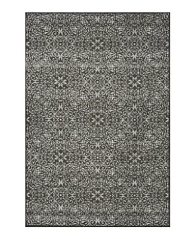 Feizy Azeri Iv 6043851f Area Rug, 7'10 X 11' In Dark Gray/silver