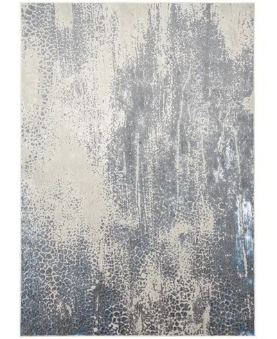 Feizy Azure 3401f 8'x10' Area Rug In Gray,blue