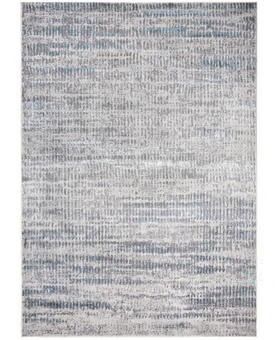 Feizy Azure 3402f 6'7"x9'6" Area Rug In Blue,gray