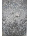 Feizy Azure 3405f 5'x8' Area Rug In Ivory,gray