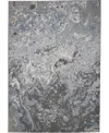 Feizy Azure 3405f 8'x10' Area Rug In Ivory,gray