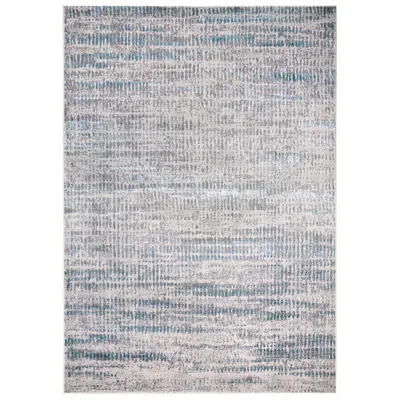 Feizy Azure Abstract Indoor Blue Area Rug 3402f 5' X 8'