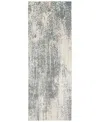 Feizy Azure Azr3401f Runner Area Rug, 2'10 X 7'10 In Gray/blue