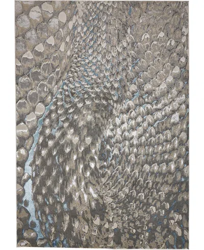 Feizy Azure Azr3403f Area Rug, 5' X 8' In Blue