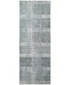 Shop Feizy Azure Azr3413f Runner Area Rug, 2'10 X 7'10 In White/gray