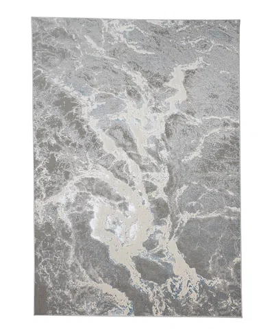 Feizy Azure Azr3539f Area Rug 9'2 X 12' In Silver