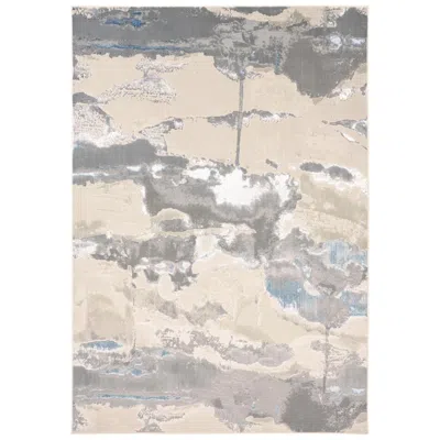 Feizy Azure Watercolor Indoor Ivory Area Rug 3525f 8' X 10'