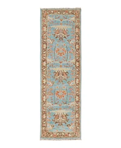 Feizy Beall Bea6710f Runner Area Rug, 2'6 X 8' In Blue/brown