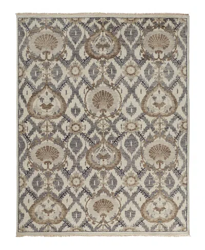 Feizy Beall Bea6712f Area Rug, 3'6 X 5'6 In Gray/brown